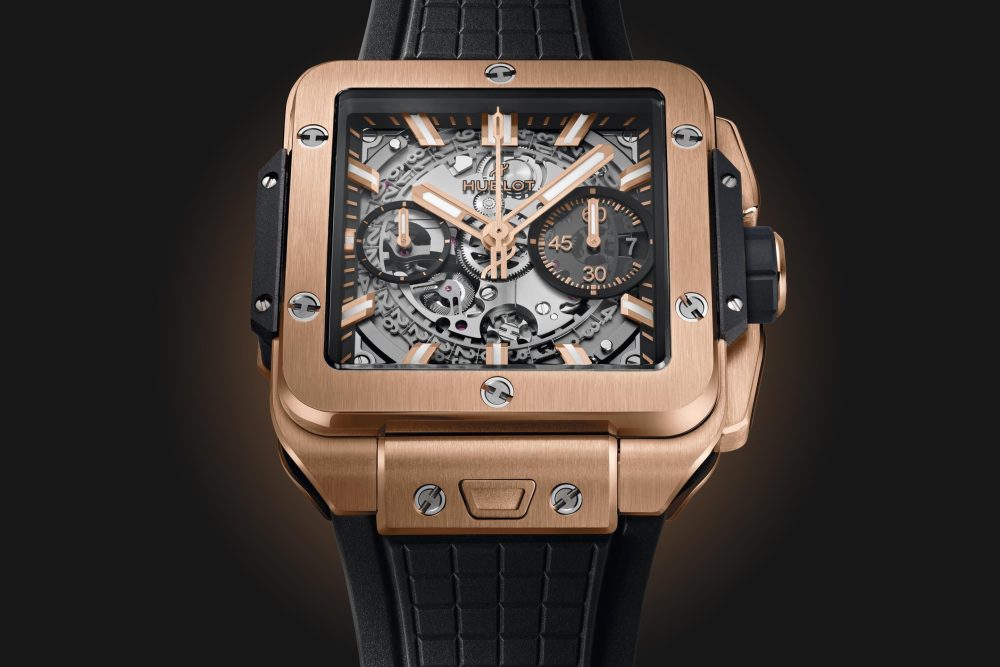 Hublot Square Bang UNICO KING GOLD Ref# 821.OX.0180.RX