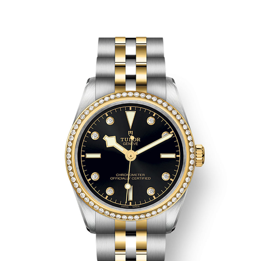 Tudor Black Bay 31 S&G, 316L Stainless Steel, 18k Yellow Gold and Diamonds, Ref# M79613-0005