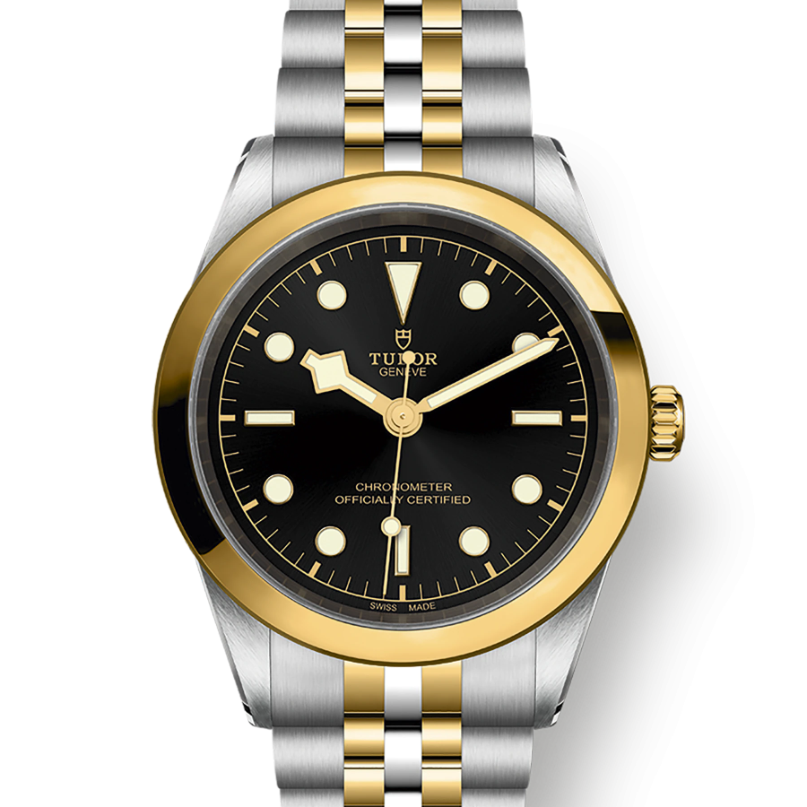 Tudor Black Bay 41 S&G, Stainless Steel and 18k Yellow Gold, Ref# M79683-0001