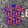 Blue orange T-shirts