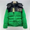 Khaki black and Green black Jacket