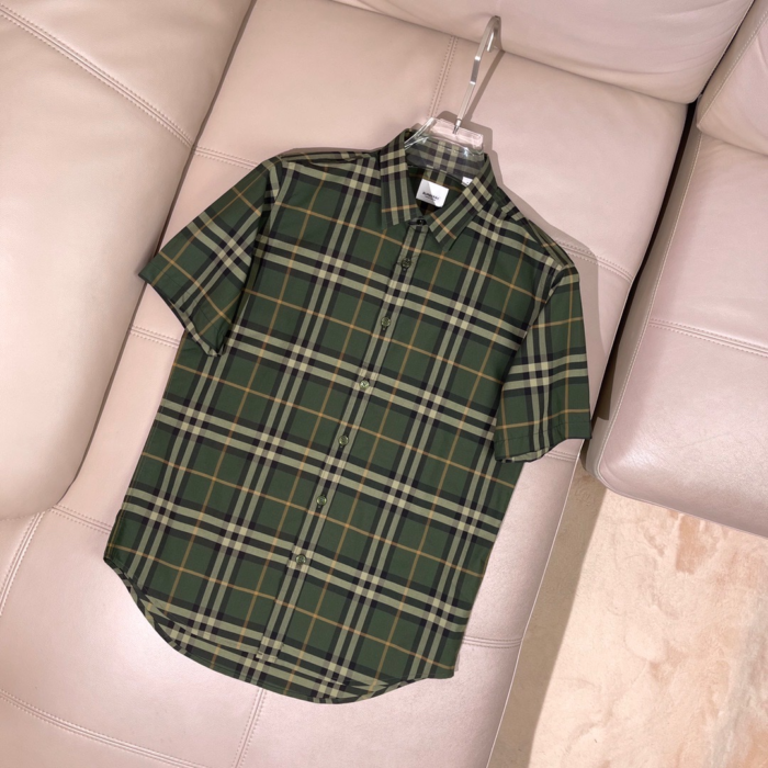 Premium Burberry Button Shirt 2 With Pocket