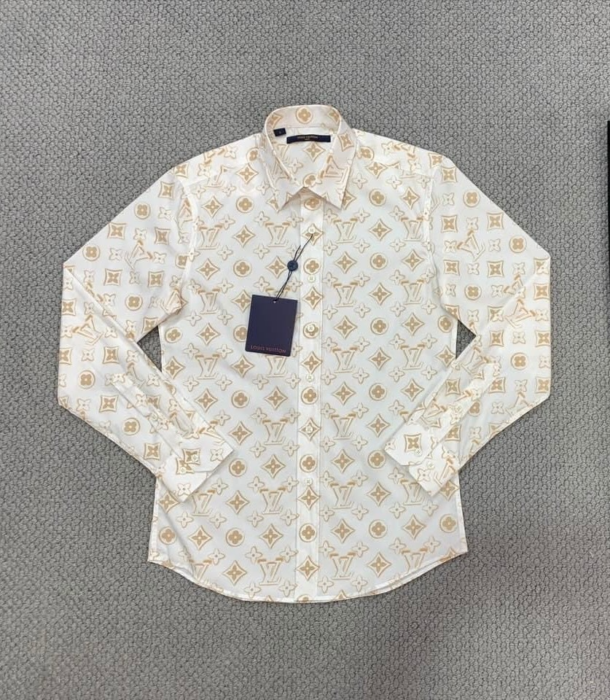 Premium LV Long Sleeve Button Shirt 31