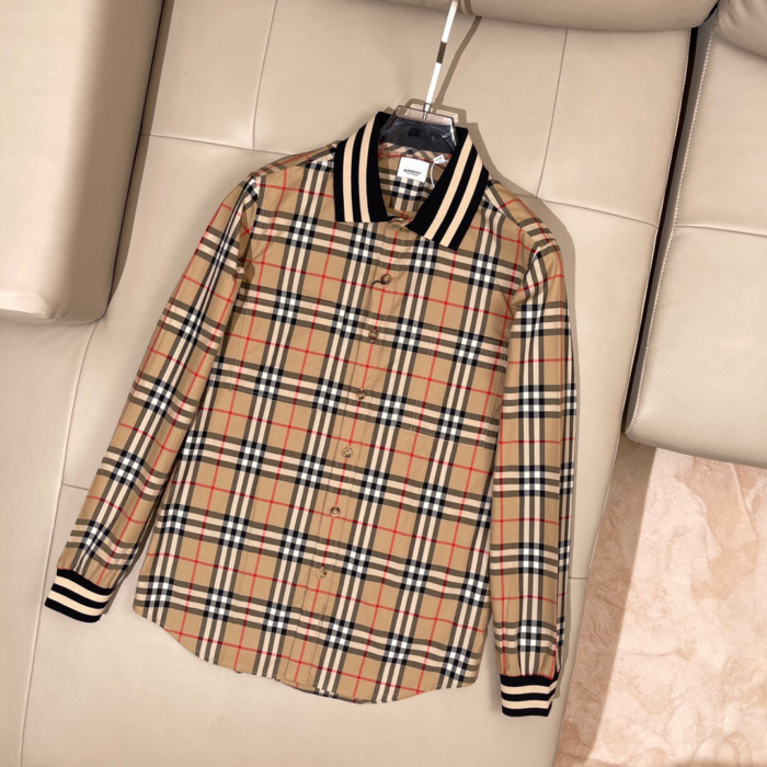 Premium Burberry Long Sleeve Button Shirt 11 With Pocket