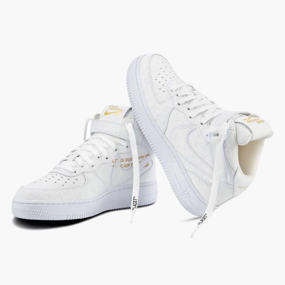 Nike Air Force 1 Mid LV By Virgil Abloh White