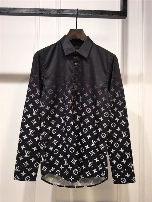 Premium LV Long Sleeve Button Shirt 25