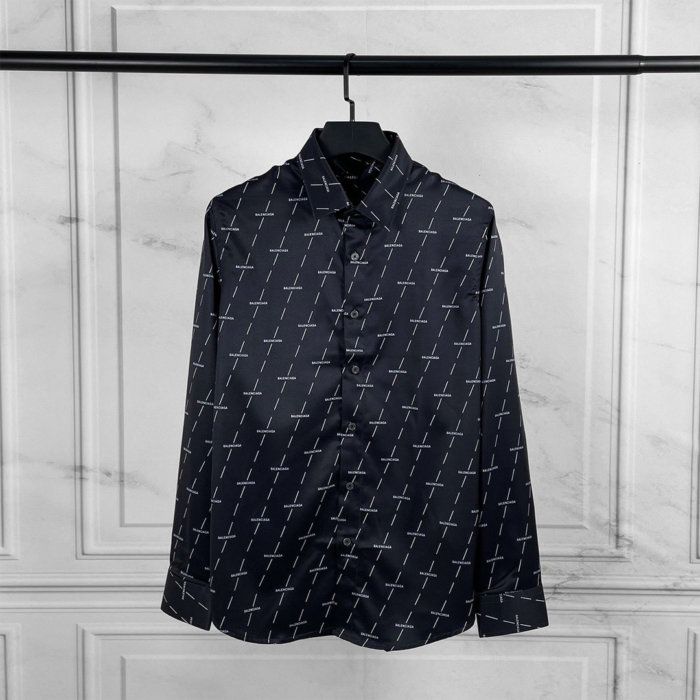 Premium Balenciaga Long Sleeve Button Shirt 31