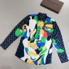 Premium LV Long Sleeve Button Shirt 67