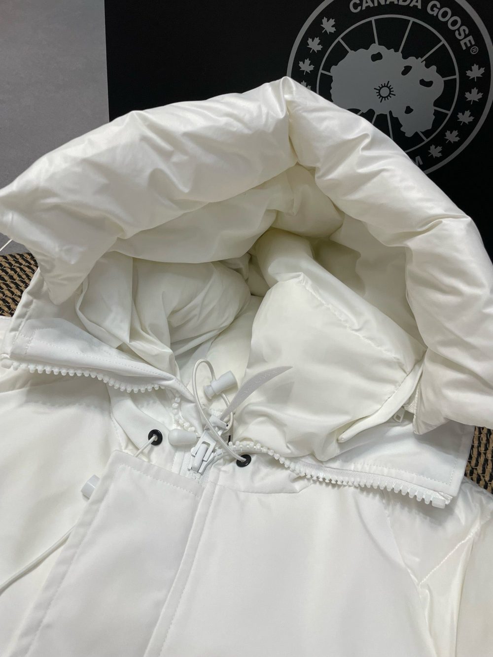 White and Black Jacket