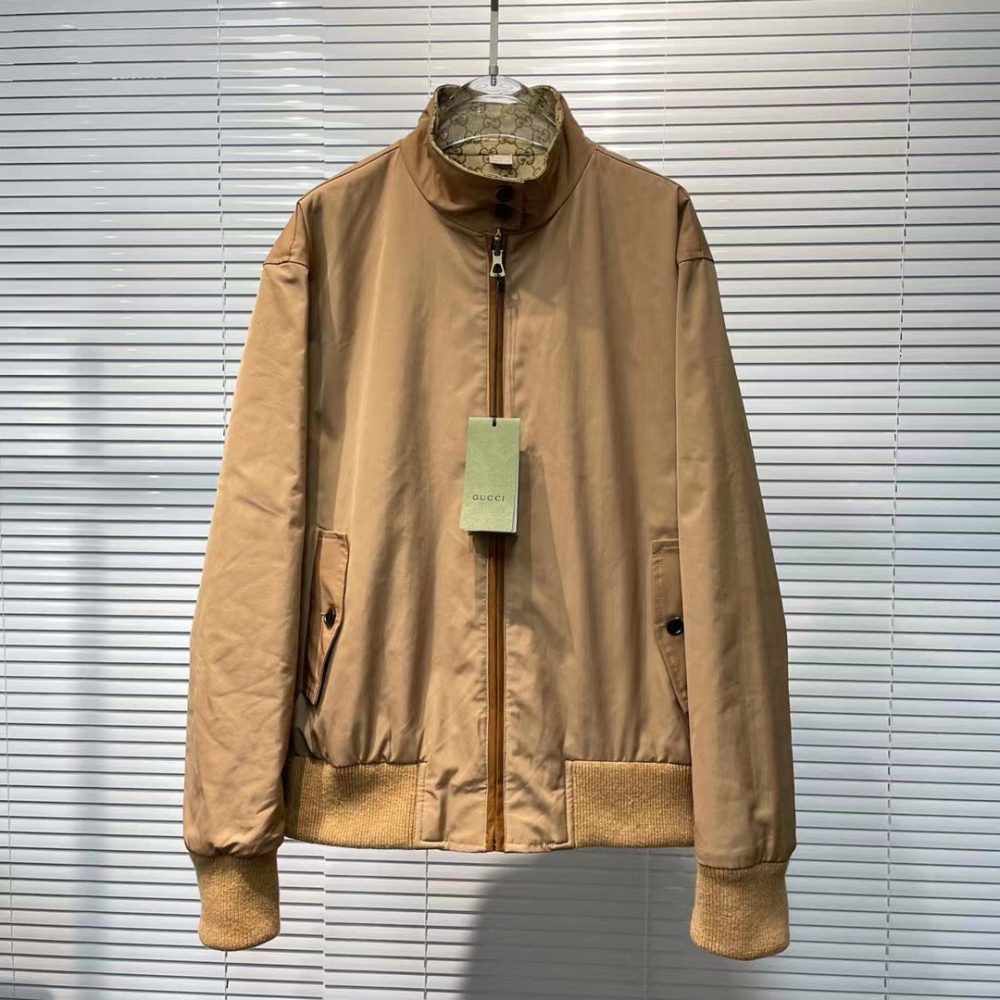 Khaki reversible Jacket