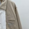 Khaki white Jacket