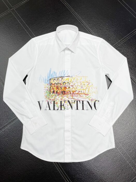 Premium VLTN Long Sleeve Button Shirt 25