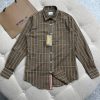 Premium Burberry Long Sleeve Button Shirt LN13017