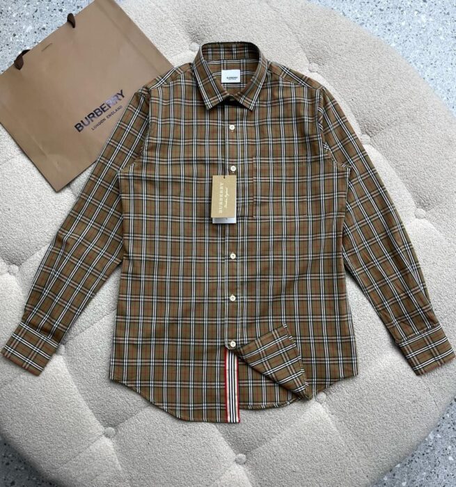 Premium Burberry Long Sleeve Button Shirt LN13017