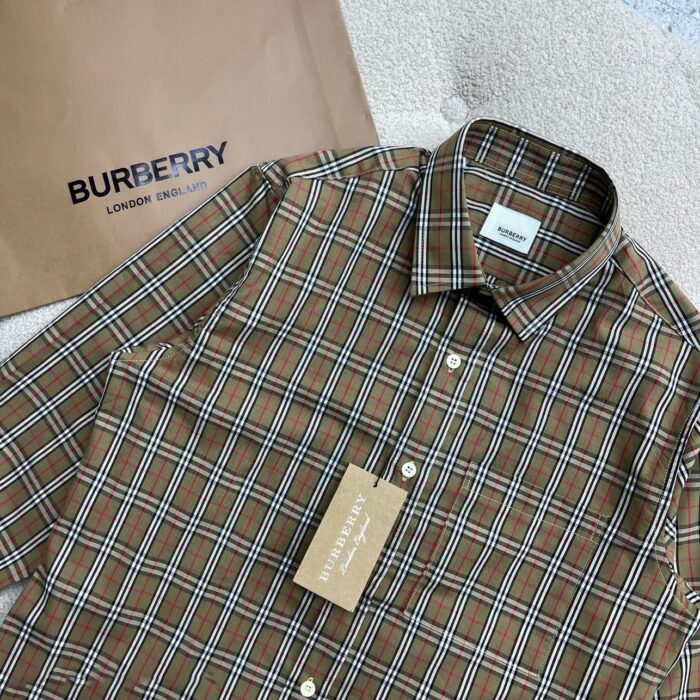 Premium Burberry Long Sleeve Button Shirt LN13017